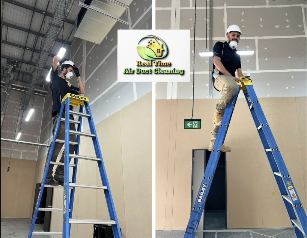 Commercial air duct cleaning in Sydney – before and after