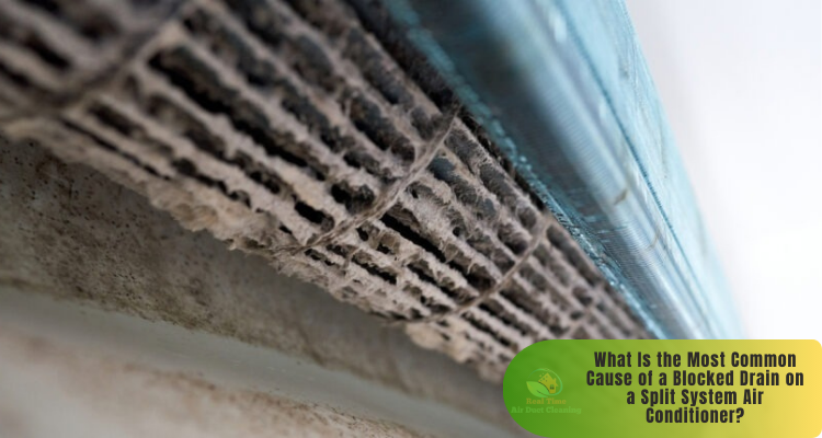 a blocked split system air conditioner