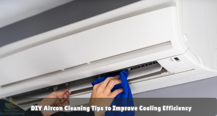 aircon is cleaning by own