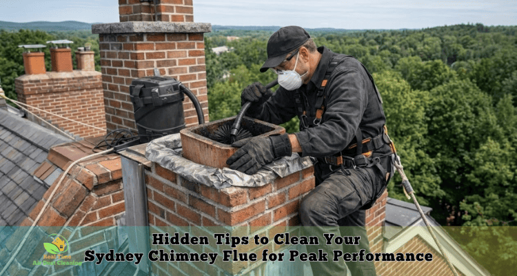 Professional chimney flue cleaning by realtime air duct cleaning