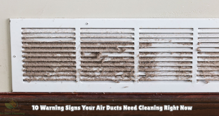 a dirty air duct vent