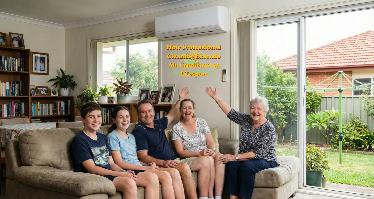 a family is happy with the performance of their split system