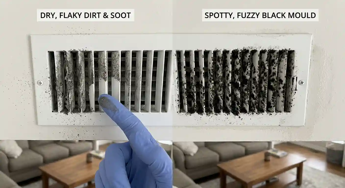 Black Dust Coming From Air Vents