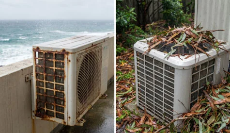 Sydney weather making outdoor unit worse
