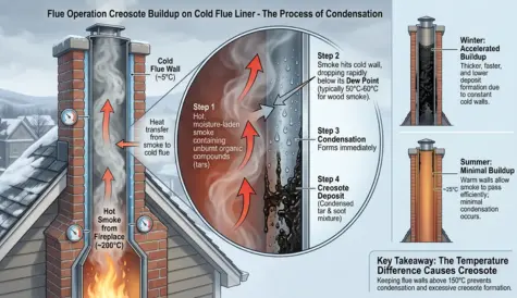 Details About Cold Flue Walls