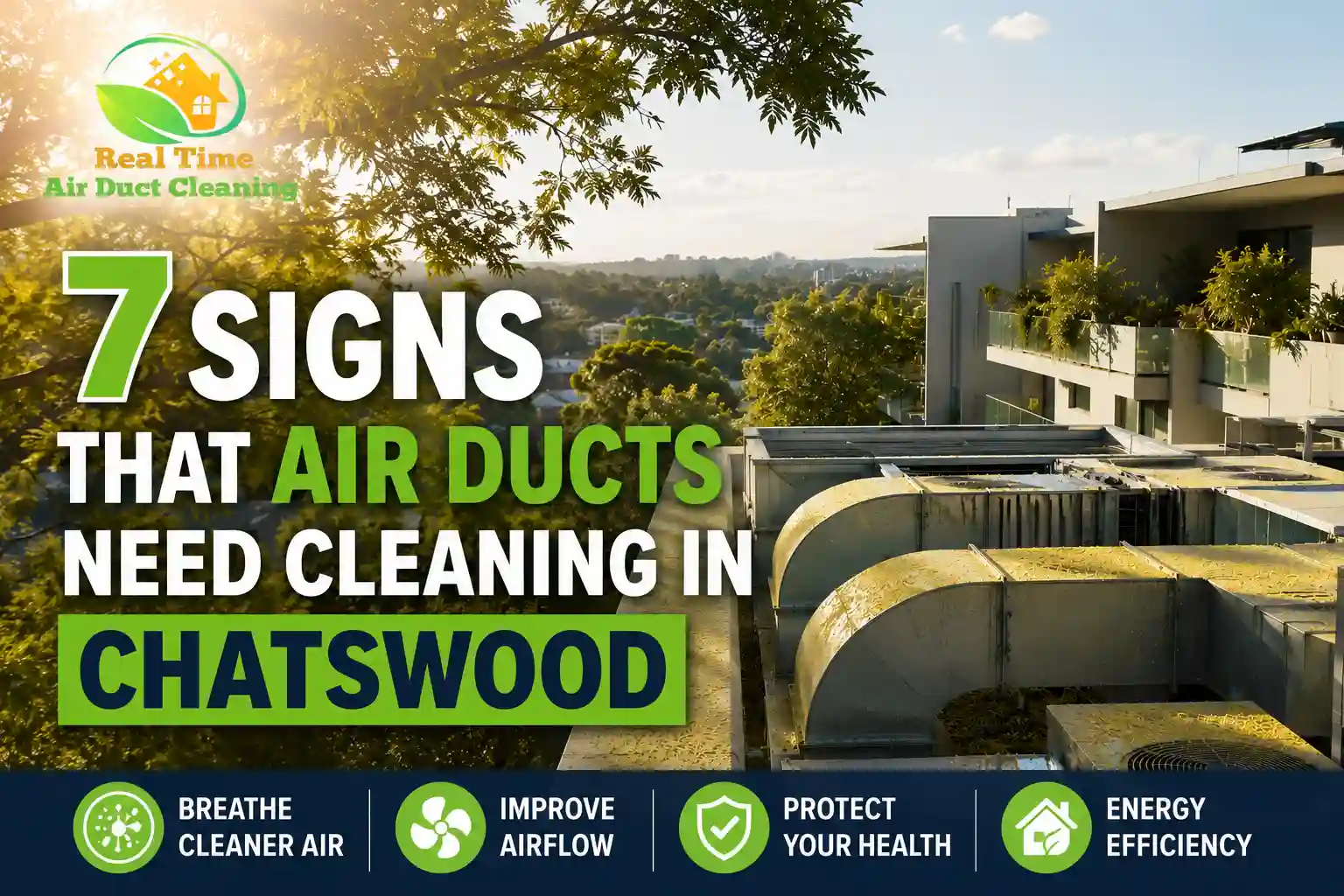 Signs that air ducts need cleaning in a Chatswood home