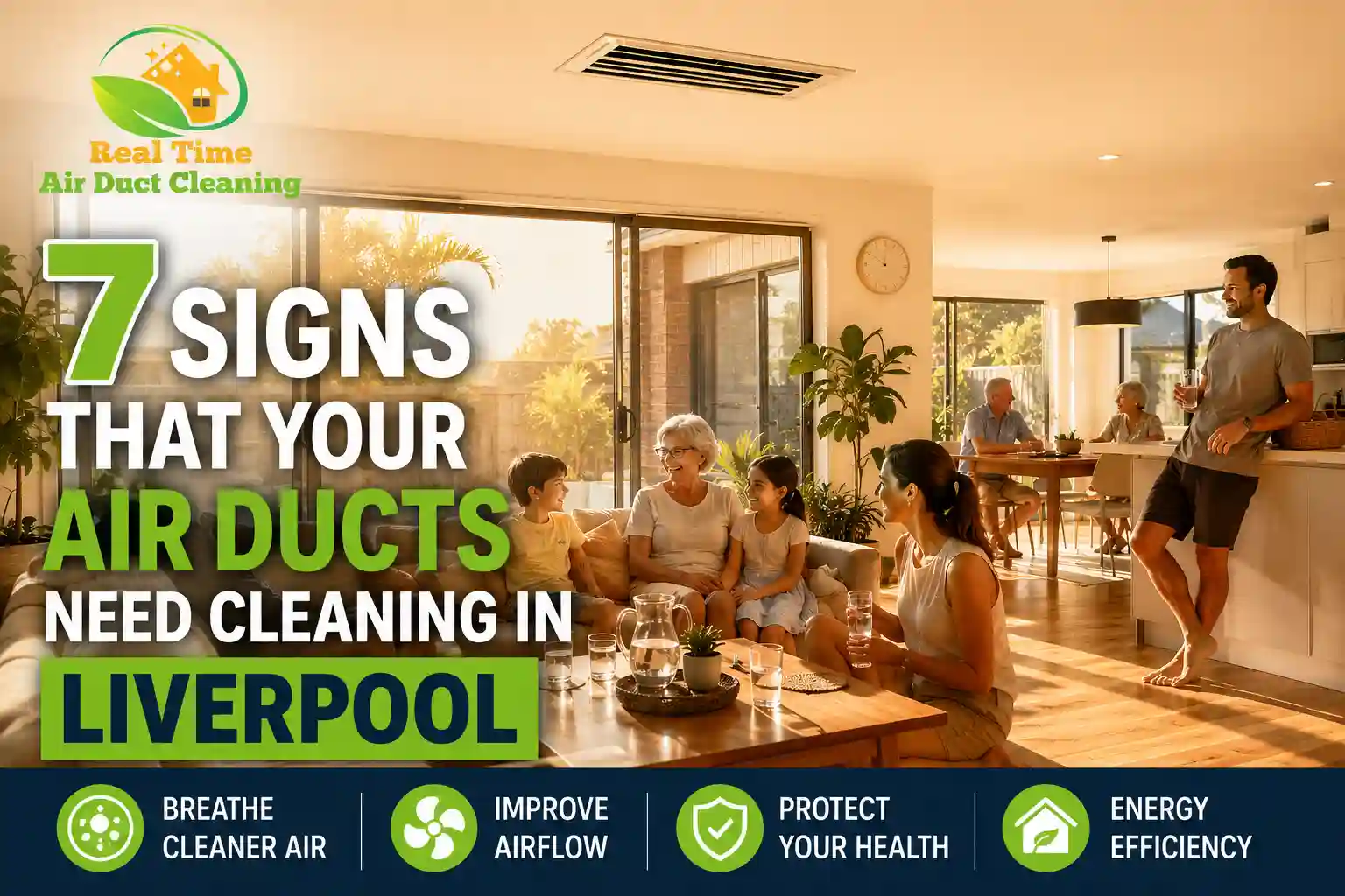 Signs that your air ducts need cleaning in a Liverpool home